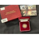 Coins/Numismatics 2007 Gold Half Sovereign proof, boxed.