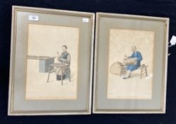 John Dadley (1767-1817): Chinese subject prints with hand colouring published by W. Miller London