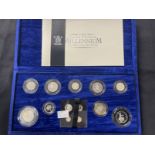 Coins/Numismatics: Royal Mint 1999/2000 The UK Millenium Silver Proof Coin Collection. No. 01900,