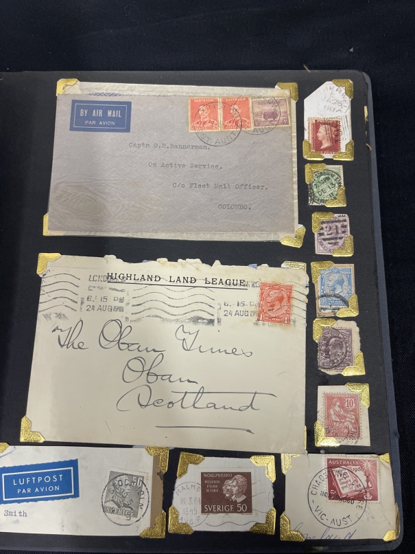 Stamps: Pre-WWII World issues, on pieces and Commonwealth covers including Centenary Vancouver 1936. - Image 2 of 7