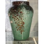 The Mavis and John Wareham Collection: Monart vase green rising to dark blue and aventurine at