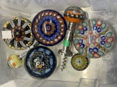 The Mavis and John Wareham Collection: Paperweights: Strathearn four concentric rings and centre