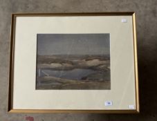 S.J. Lamorna Birch (1869-1955): Watercolour, The Clay Pits, signed bottom right, bears labels to
