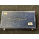 Coins/Numismatics: A ROYAL MINT CELEBRATION IN SILVER 'THE QUEENS 80th BIRTHDAY COLLECTION 2006'