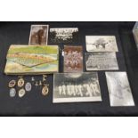 Militaria: Good collection of Wiltshire Regiment and other mostly military related cards,