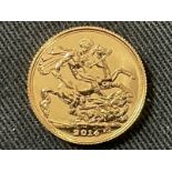 Coins/Numismatics 2014 Gold Sovereign.