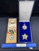 Medals/Orders: Darjah yang amat mulia Kinabalu, The most illustrious order of Kinabalu. Sabah Maju