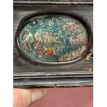 Objects of Vertu: 18th cent. Possibly earlier, miniature on bloodstone depicting a Middle Eastern