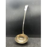 Hallmarked Silver: London 1803 silver soup ladle. 5.6ozt.