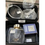 The Mavis and John Wareham Collection: 20th cent. Glass: Lalique, pour homme 75ml, unboxed plus