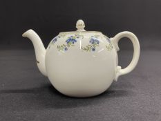 WHITE STAR LINE: First-Class teapot, superb colours but damage to the inside of the rim. 3½ins.