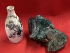 ROYAL NAVY/MILITARIA/ICONIC EVENTS: Two astounding relics recovered near Ground Zero at Hiroshima by