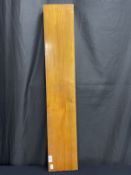 R.M.S. OLYMPIC: Birch First-Class Stateroom wood section. 38ins. x 7ins.