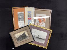 CUNARD: Mixed lot to include, photographs and ephemera mostly relating to R.M.S. Queen Mary. (