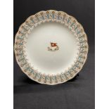 WHITE STAR LINE: First-Class Wisteria side plate. 7½ins.