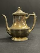 WHITE STAR LINE: First-Class Elkington plate coffee pot. 10ins.