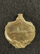 R.M.S. TITANIC: One of the rarest medals relating to the Titanic story in existence today. A Gold