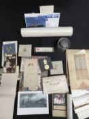 R.M.S TITANIC MAY COLLECTION: Small archive of personal ephemera relating to Titanic passengers