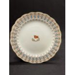 WHITE STAR LINE: Wisteria First-Class dinner plate. 7½ins.