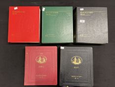 MARITIME BOOKS: Lloyds Register of Shipping for 1970-71 and 1992-93. (5)