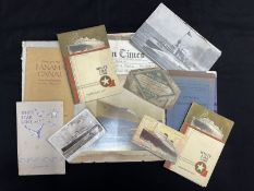 OCEAN LINER: Large collection of printed ephemera to include White Star Line Georgic and