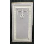 R.M.S. MAURETANIA: First-Class decorative panels with Louis XVI style mouldings in relief with