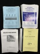 R.M.S. TITANIC: A large collection of Atlantic Daily Bulletins, The Journal of The British Titanic