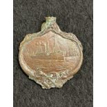 R.M.S. CARPATHIA: Unusual bronze crew medal, the reverse inscribed in relief Presented to the