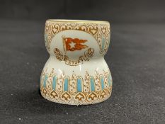 WHITE STAR LINE: First-Class Wisteria egg cup (crack to rim). 2ins.