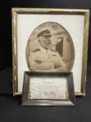 R.M.S. TITANIC: Period oversize photograph showing Titanic's Captain Edward John Smith on board