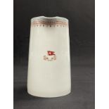 WHITE STAR LINE: Rare Losol ware oversize ceramic jug. 9½ins.