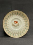 WHITE STAR LINE: First-Class Wisteria Demitasse saucer. 4½ins.