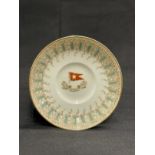 WHITE STAR LINE: First-Class Wisteria Demitasse saucer. 4½ins.