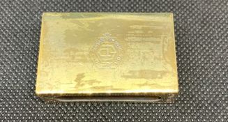 ICONS OF THE 20th CENTURY: Duke and Duchess of Windsor Collection: A superb silver-gilt matchbox