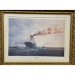 CUNARD: Set of three limited edition prints. After E. Bauwen's Home Waters 510/750, Fit For A