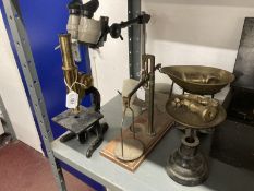 The Mavis and John Wareham Collection: Scientific Instruments: 19th/20th cent. Leitz monocular brass