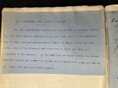 Local History: WWI, October 1913 - October 1915 Mr Herbert Sainsbury Mayor of Devizes, cuttings