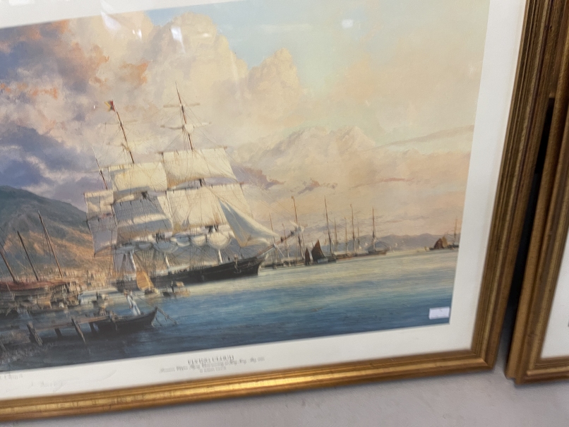 20th cent. Print, Robert Taylor signed maritime presentation copies - Flying Cloud and Spitfire - Image 4 of 6