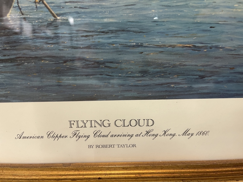 20th cent. Print, Robert Taylor signed maritime presentation copies - Flying Cloud and Spitfire - Image 6 of 6