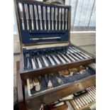 The Mavis and John Wareham Collection: Late 19th/early 20th cent. Canteen of cutlery, Carter &