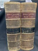 Books: Volume 1 and 2 Imperial Gazetteer of England and Wales by John Marius Wilson.