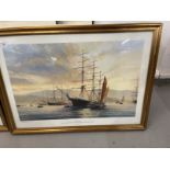 20th cent. Print, Robert Taylor signed maritime presentation copies - Flying Cloud and Spitfire