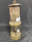 Miners Safety Lamps: Early 20th cent. Evan Thomas & Williams, Aberdare, No. 1079, stamped 1003 on