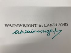 Rare Books: First edition, signed limited edition 'Wainwright in Lakeland', hardback, dust jacket