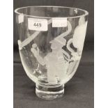 •The Mavis and John Wareham Collection: 20th cent. Art Glass: Vase, Ronald Pennell, British born