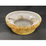 The Mavis and John Wareham Collection: Gray-Stan bowl, coffee and burnt umber with white overlay,