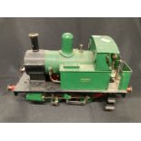 Collectables: Scratch built 3½ins. gauge Tich steam locomotive, (Collectors' item only not to be