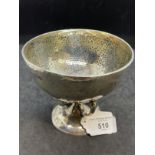 Hallmarked Silver: 1928 arts and crafts silver bowl stamped Goldsmiths & Silversmiths Company 112