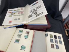 Stamps: GB, decimal issues in two albums, mint and used sets, plus a stockbook of mainly used post-