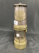 Miners Safety Lamps: Late 19th cent. Evan Thomas & Williams, Aberdare, N214 and stamped on the